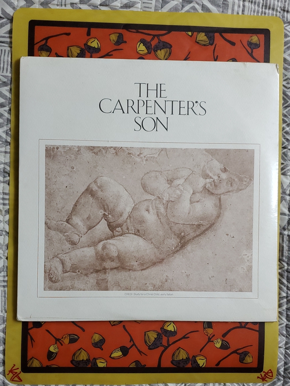 The Carpenter's Son Vinyl LP — White Cover with Sepia Illustration
